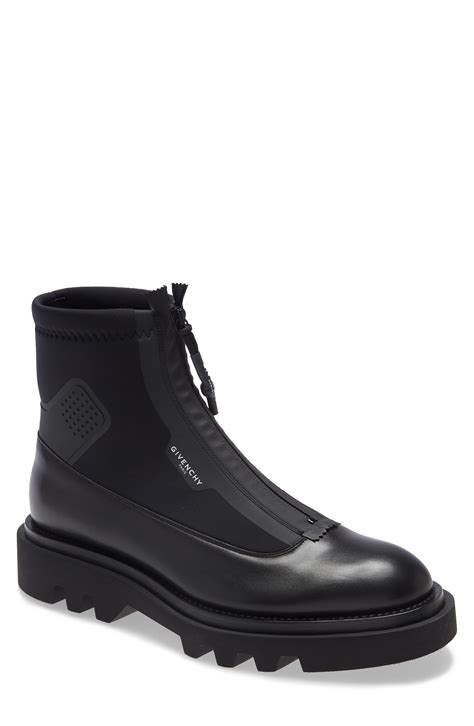 givenchy tank leather boots|givenchy boots nordstrom.